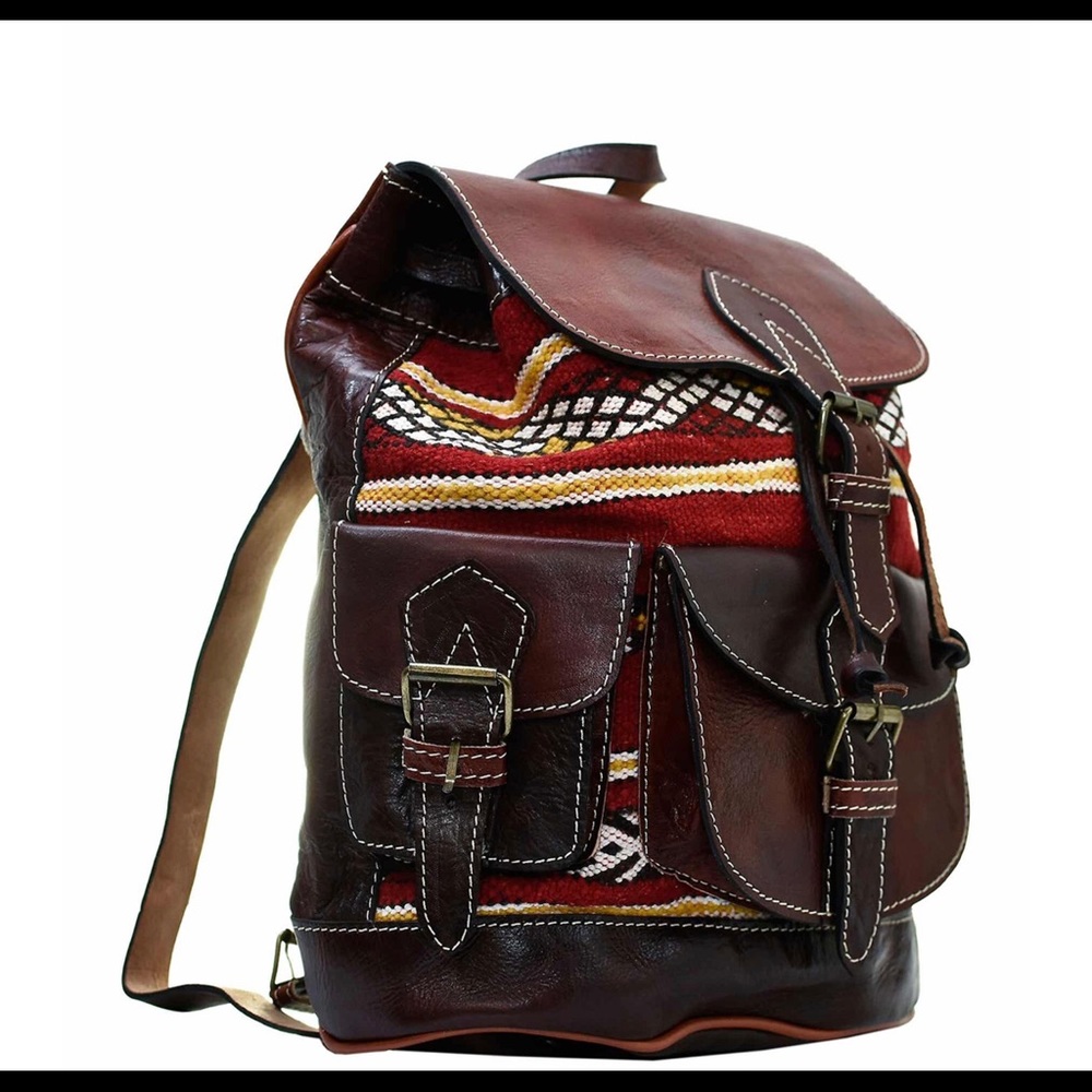 NWT-Caravan Authentic Vintage morraccan Leather